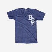 Image of Varsity V-Neck (Tri-Indigo)