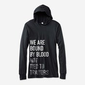Image of Traitors Lightweight Hoodie (Black)