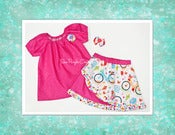 Image of Julia Peasant Top & Ruffle Skirt Set 2T-8Y (FREE M2M Hairbow)