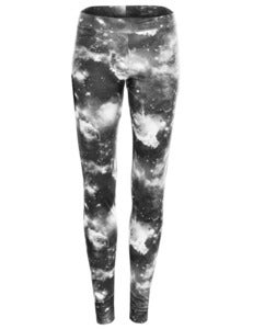 Image of SUPERNOVA LEGGINGS IN GREYSCALE