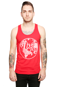 Image of Red Globe Tank Top