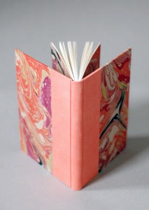 Image of Coral Marbled Journal