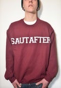 Image of Varsity Sweatshirt Burgundy