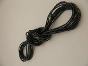 Image of Silver single strand waist bead 