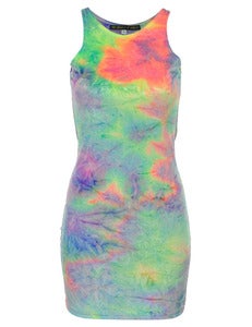 Image of COSMIC VELVET SUNDAY DRESS