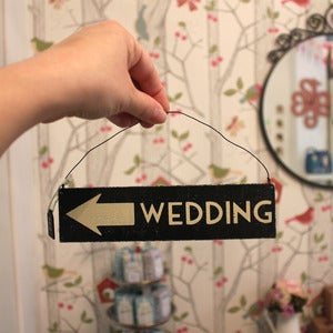 Image of Cartel Madera Wedding