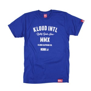 Kloud International tee Royal