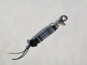 Image of black peyote key chain 4