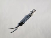 Image of black peyote key chain 6