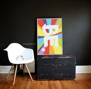 Image of BE poster print