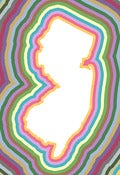 Image of NJ Psychedelic Postcard