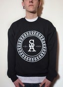 Image of Crest Sweatshirt Black - Men's