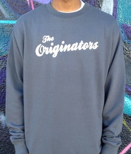 Image of ORIGINATORS SCRIPT CREW-NECK