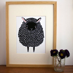 Image of Black Sheep Illustration by Gingiber