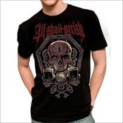 Image of ALL SHALL PERISH - Skull Key T-shirt