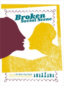 Image of Broken Social Scene Gig Poster