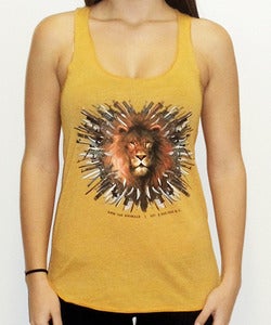 Image of Girls | Lion Maim | Eco Blend Tank Top | True Gold