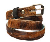 Image of No.80002 skinny belt. cow fur