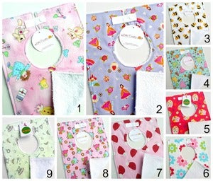 Image of Cotton Bibs Girls