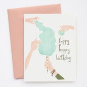Image of Birthday Cotton Candy Card