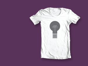 Image of SLIM FIT ORGANIC PEDAL POWER TEE