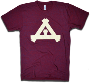 Image of Pittsburgh Athletic Club custom 1901 hockey tee by Backpage Press