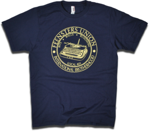 Image of "Feensters Union" David Feeney fan design Daves of Thunder tee