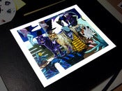 Image of "Entourage" print