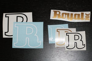 Image of Royal HC Small Sticker/Decal Set