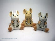 Image of Little Lucky Mouse with Horseshoe