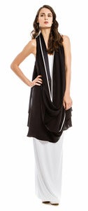 Image of Kyla Piped Wrap Top
