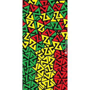 Image of AV7CASCADE RASTA TSHIELD- SNOWBOARD FACEMASK TUBE