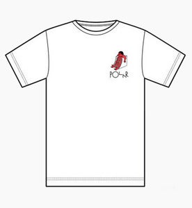 Image of Polar "Fat Guy in Q-Pipe" Tee White