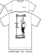 Image of Polar "Hangtime" tee white
