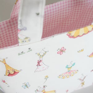 Image of Reversible Little Sister Bag - Dresses