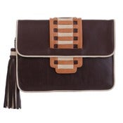 Image of Samba Clutch - Nudes Chocolate