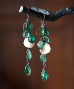 Image of Emerald Cascade Earrings
