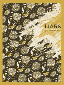 Image of Liars GigPoster 