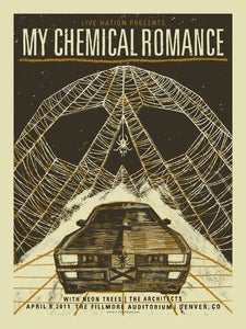 Image of My Chemical Romance Gigposter