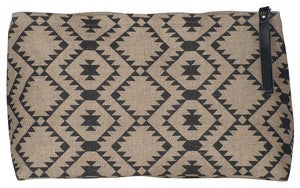Image of Adobe Linen Large Cosmetic Bag