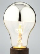 Image of REFLECTOR | silver crown mirror lightbulb | 60W