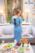 Image of Summer Nights Dress (aqua blue)