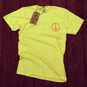 Image of Yellow Logo Tee