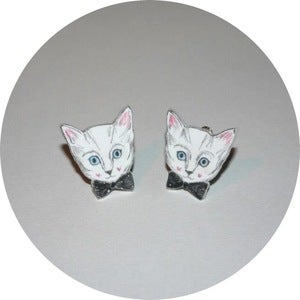 Image of Collar Adornments: Dapper Cat