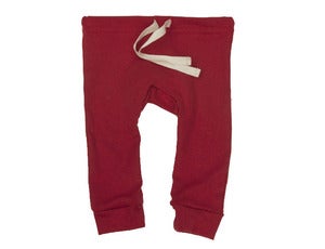 Image of Organic Cotton Drawstring Leggings