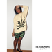 Image of "Mary Jane" Reworked Sweatshirt (Linen/Old Gold)