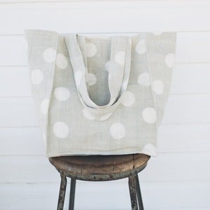 Image of Grey Dot Tote