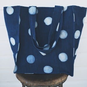 Image of Indigo Dot Tote