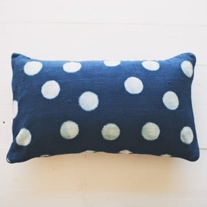 Image of Indigo Dot Pillow