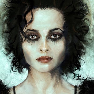 Image of Helena Bonham (Marla Singer)  The Fight Club
